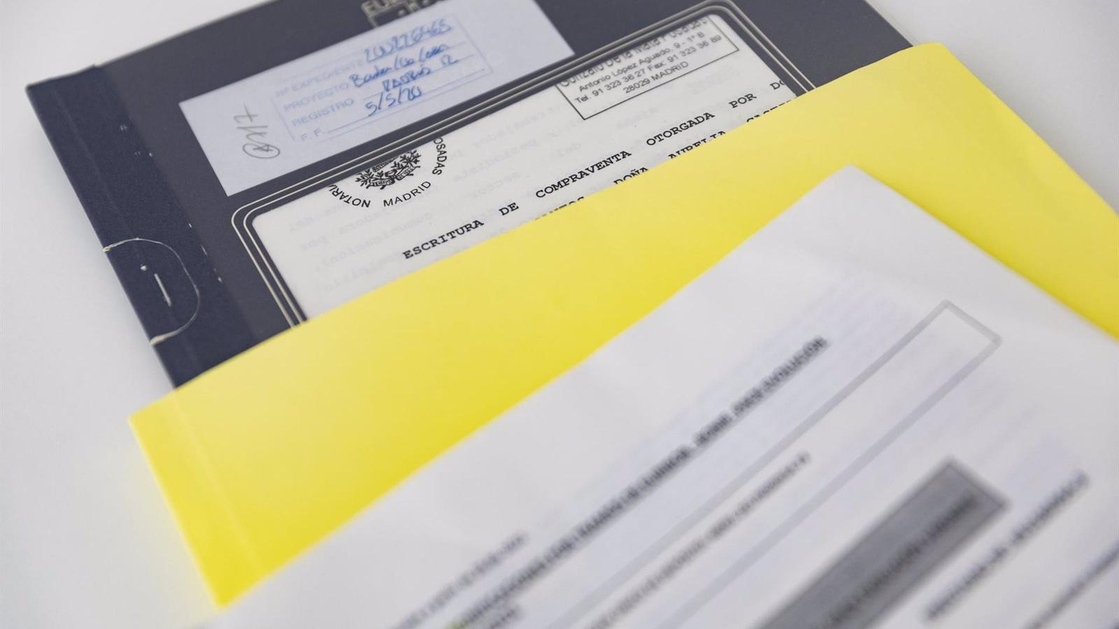 La firma de hipotecas cae un 35,5% en la Comunidad de Madrid