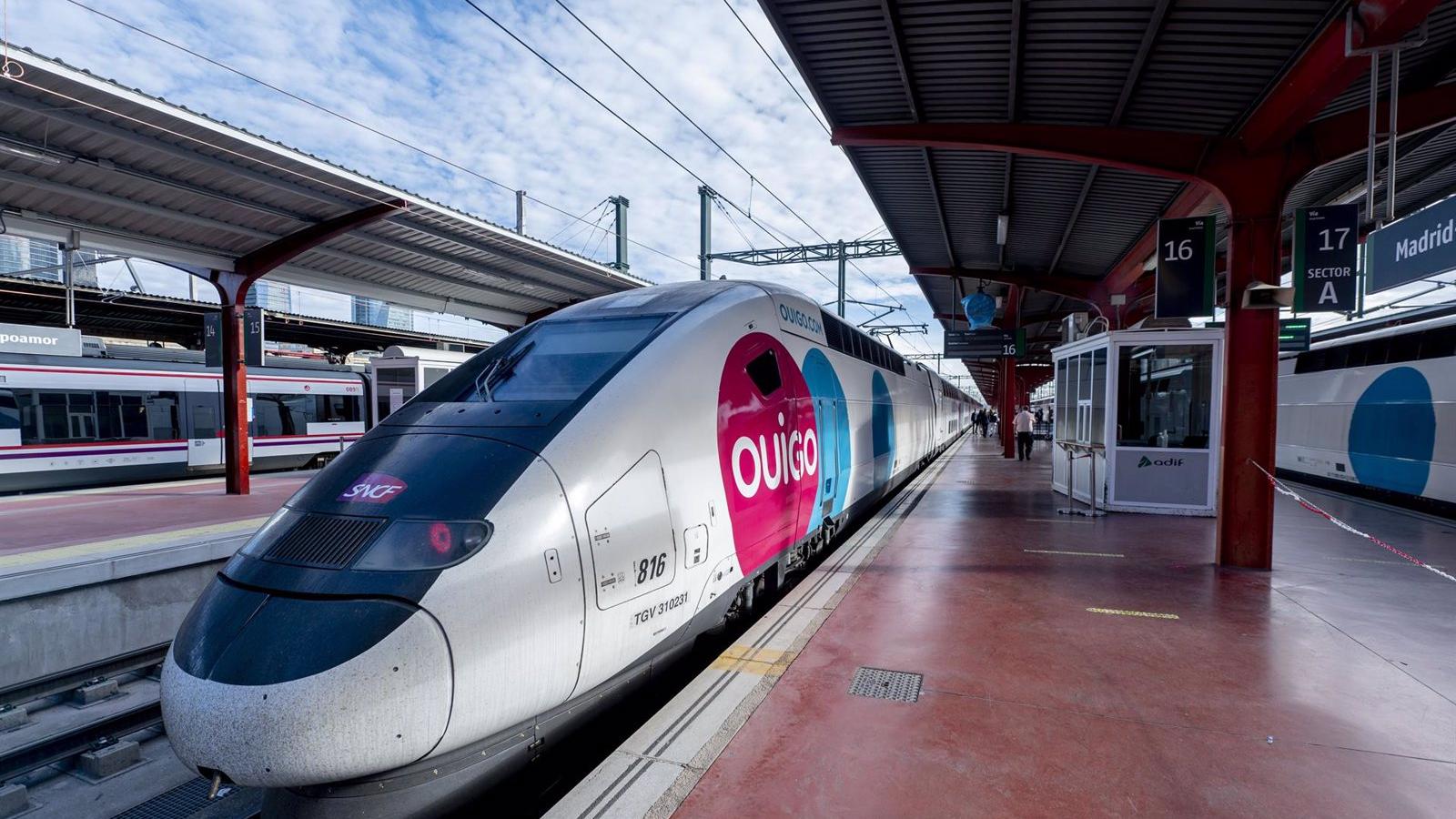 El tren entre Madrid y Barcelona es un 65% más barato que antes de la entrar la competencia