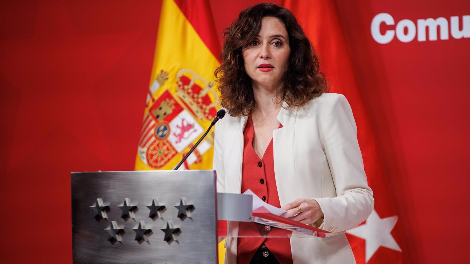 Díaz Ayuso defiende que "hay que interferir lo menos posible" en las decisiones empresariales y "estimular" su actividad