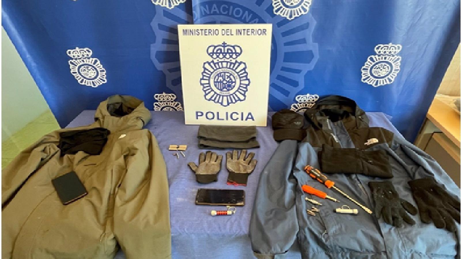  Desarticulado un grupo criminal asentado en Madrid que robaba en oficinas y locales de Logroño