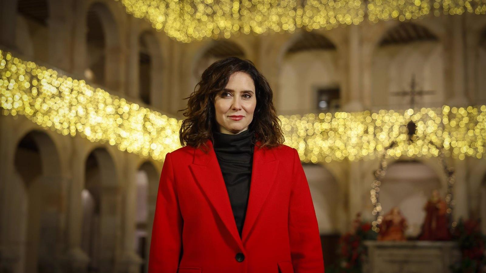 Ayuso despide el año poniendo la región de contrapreso a las "políticas de desigualdad y enfrentamiento" de Sánchez