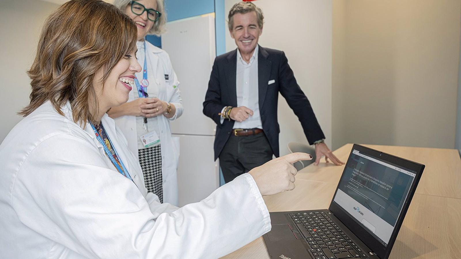 El Hospital Gregorio Marañón crea espacios flexibles de trabajo para conciliar la vida laboral de familiares y pacientes