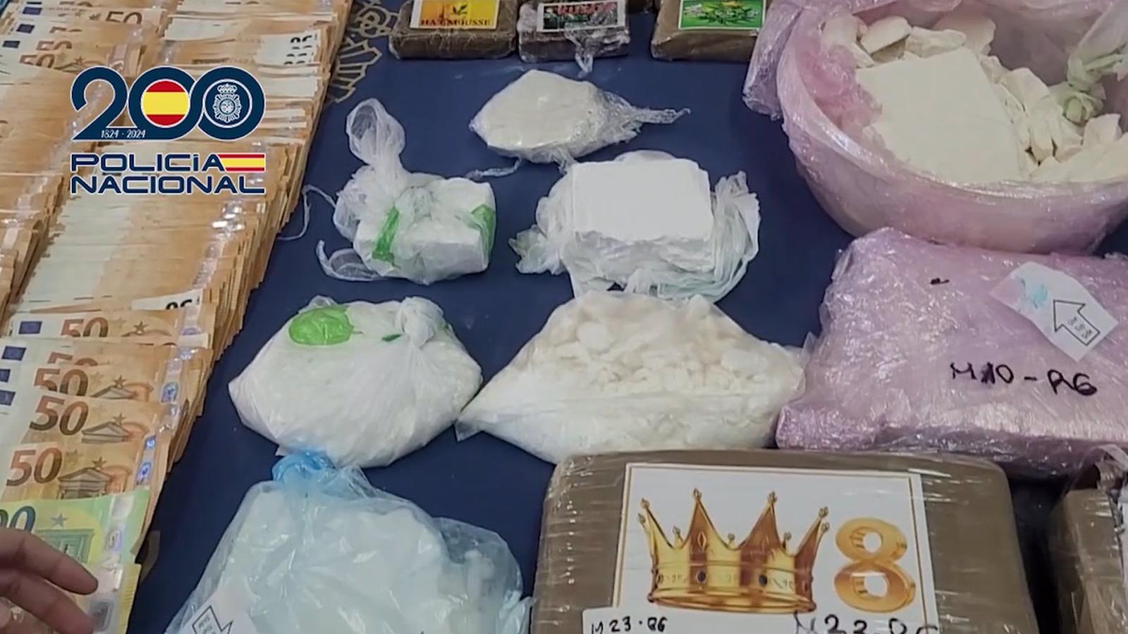  Desarticulada una banda que producía cocaína en un laboratorio clandestino y la distribuía por Madrid y Toledo