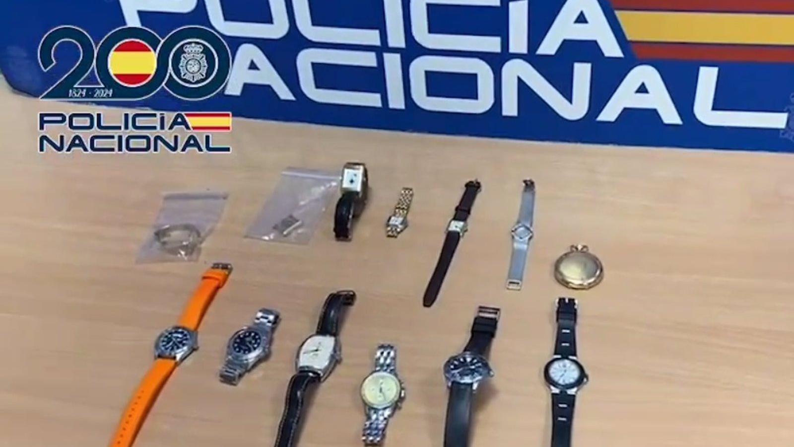  Detenido el copropietario de una tienda en el distrito de Salamanca por quedarse con relojes de lujo que le dejaron para reparar