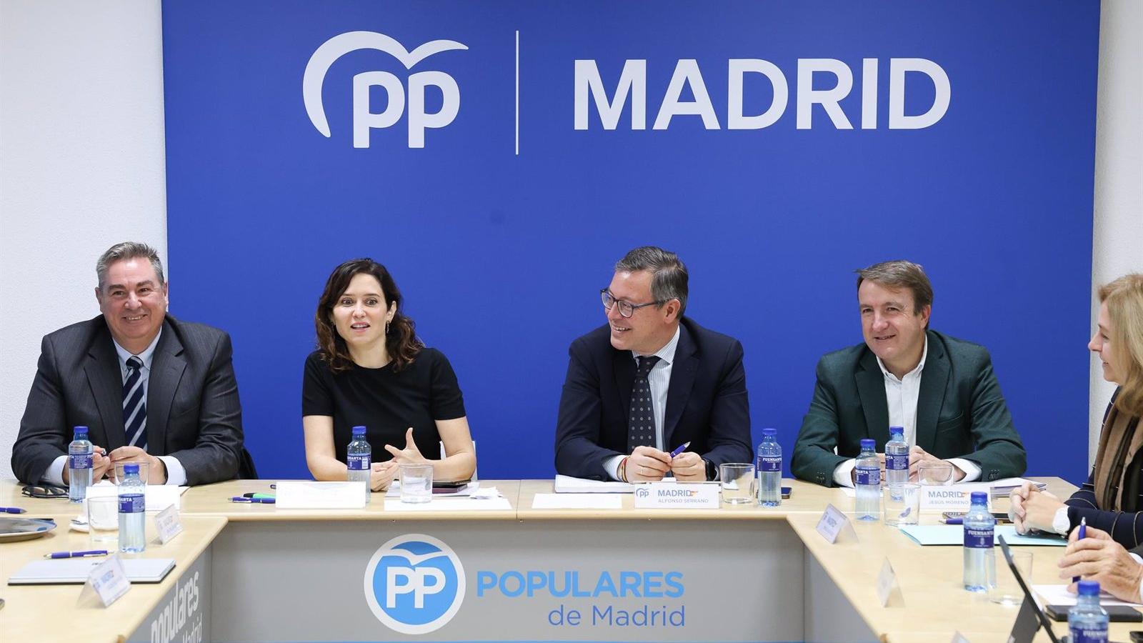 El PP de Madrid ofrece su "máxima disponibilidad" a Génova para organizar el acto contra los acuerdos del Gobierno y Junts