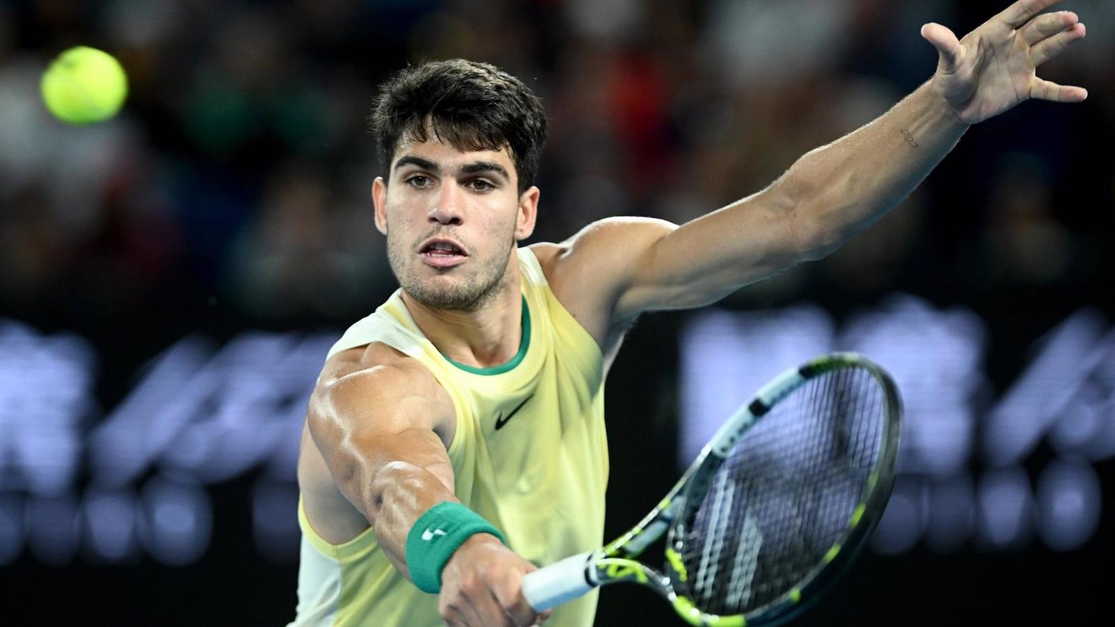 Carlos Alcaraz: "Estoy triste por mi nivel de hoy, venía con mucha confianza"