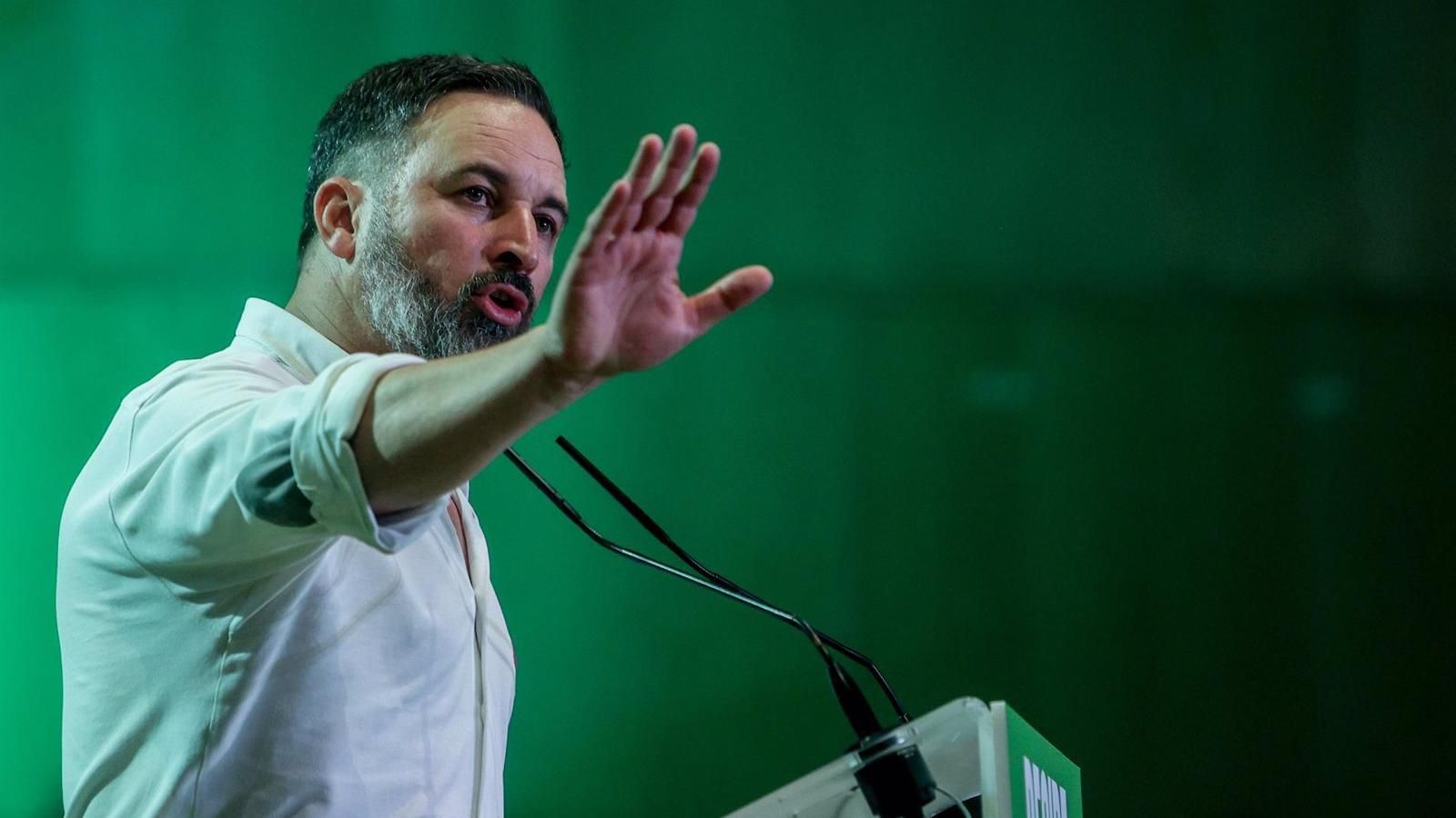 Abascal, reelegido presidente de Vox sin oposición y hasta 2028