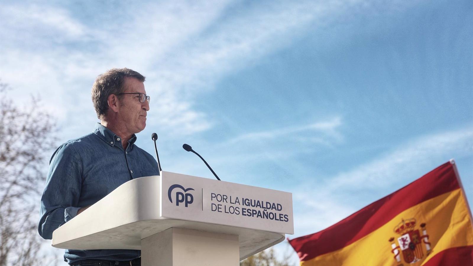 Feijóo avisa a Sánchez que la amnistía tendrá respuesta en las urnas: "Vamos a rescatar democráticamente este país"