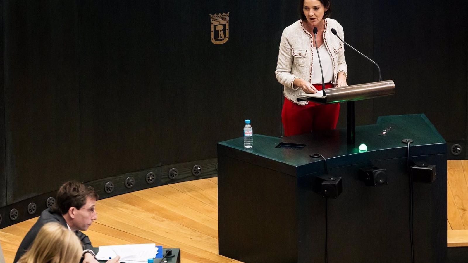 Maroto es llamada al orden en el Pleno de la capital