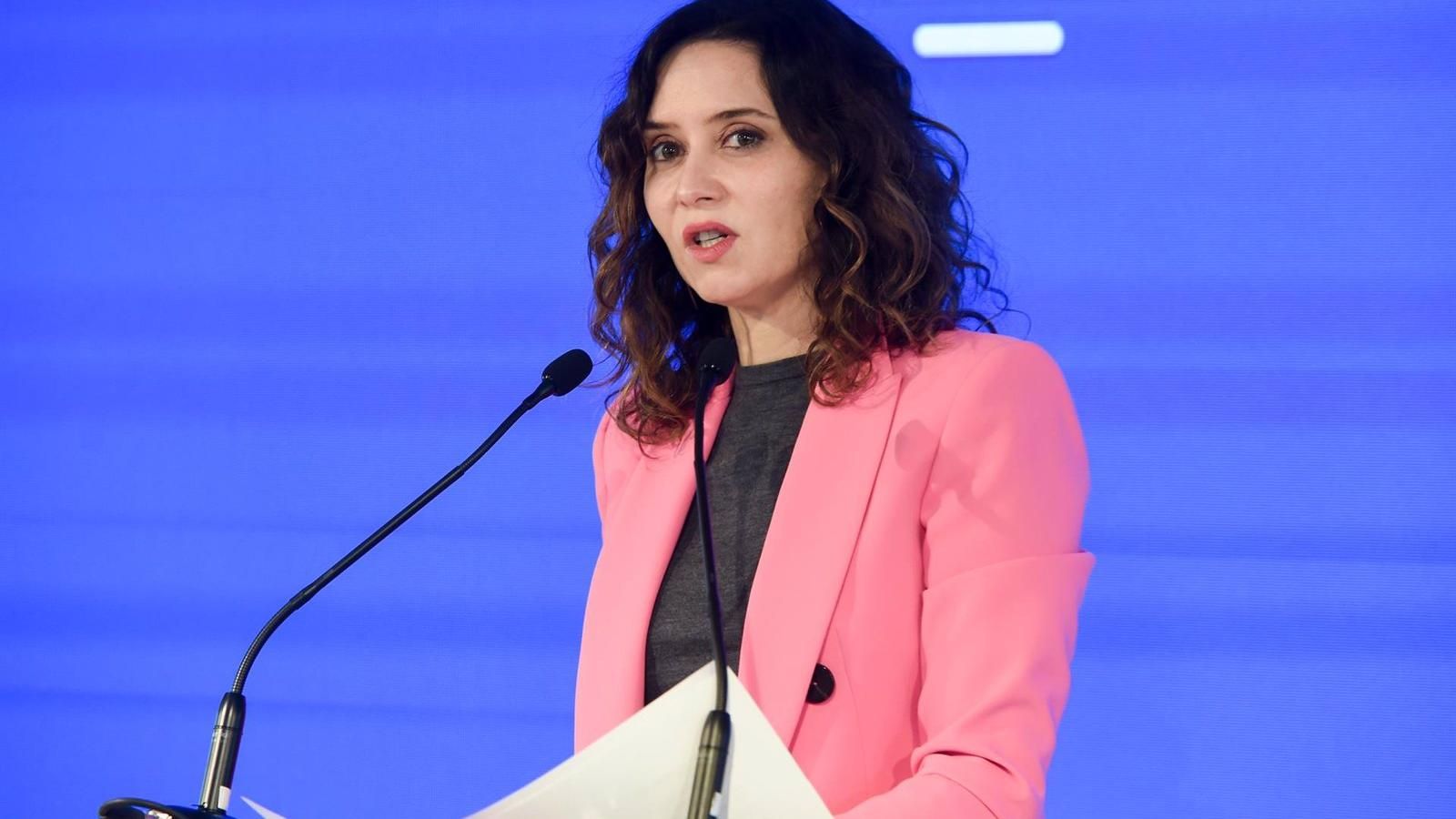 Díaz Ayuso: "Estoy esperando a que el Gobierno se alegre de que la Fórmula 1 llegue a Madrid"