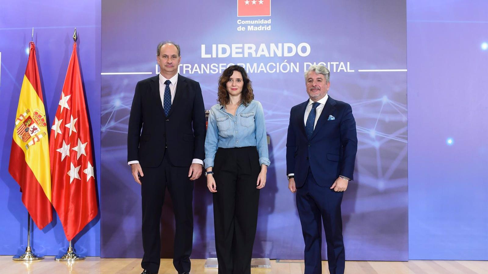Díaz Ayuso destaca que el Consejo Asesor de Transformación Digital permitirá a Madrid afianzar "su posición de liderazgo"