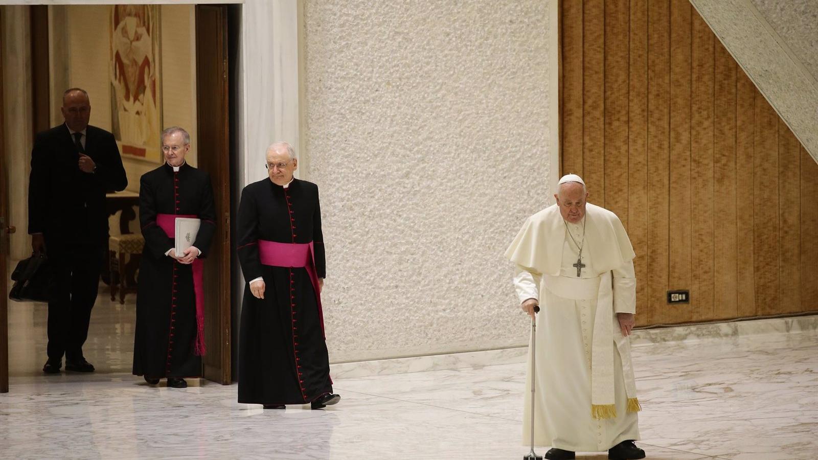 El Papa previene a los seminaristas de Madrid, acompañados por el cardenal Cobo, de los "deseos de ascender"