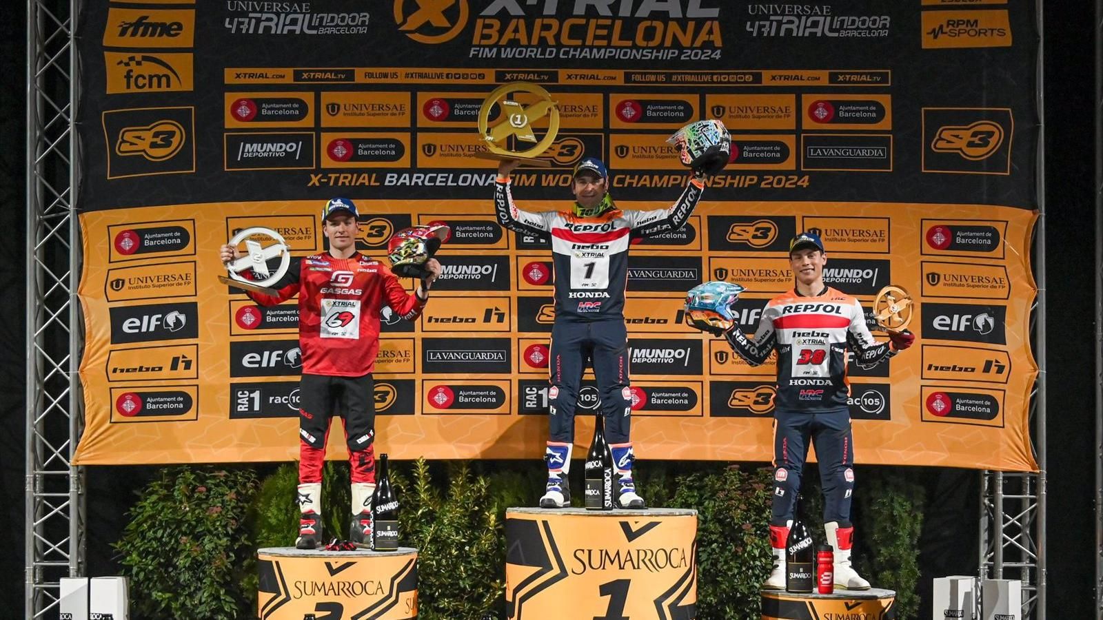 Toni Bou empieza con victoria en Barcelona el Mundial X-Trial