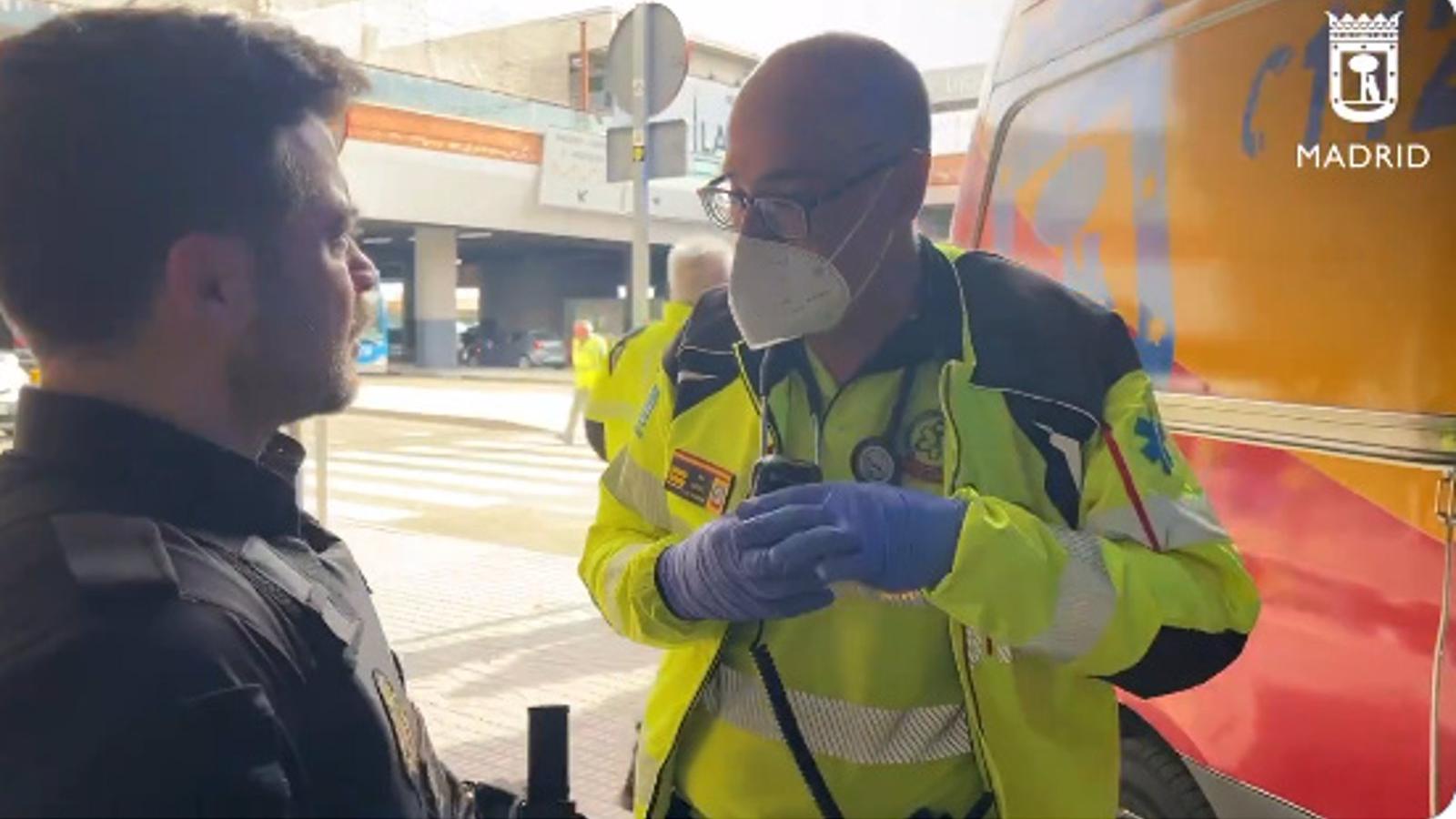  Nace una niña en la estación de Chamartín gracias a la ayuda de policías nacionales y Samur