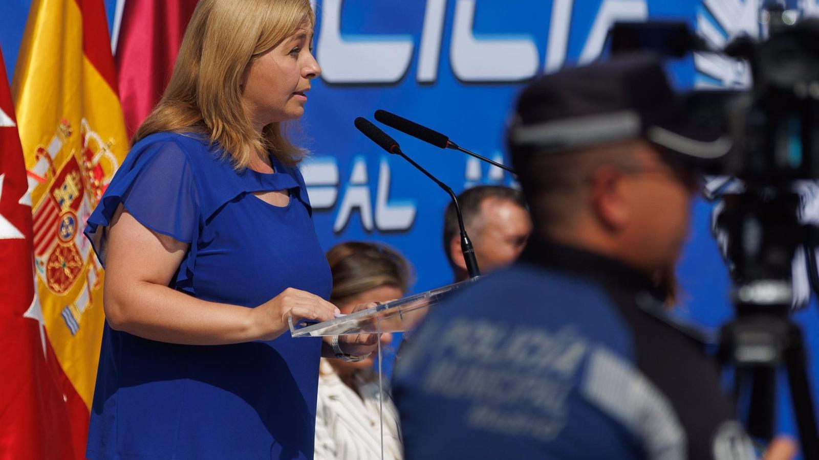 Sanz denuncia que Madrid sigue sin tener los policías municipales "que necesita"