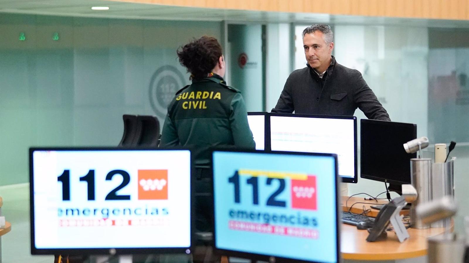 La Comunidad de Madrid atendió 4,4 millones de llamadas al teléfono 112 en su Centro de Emergencias en 2023