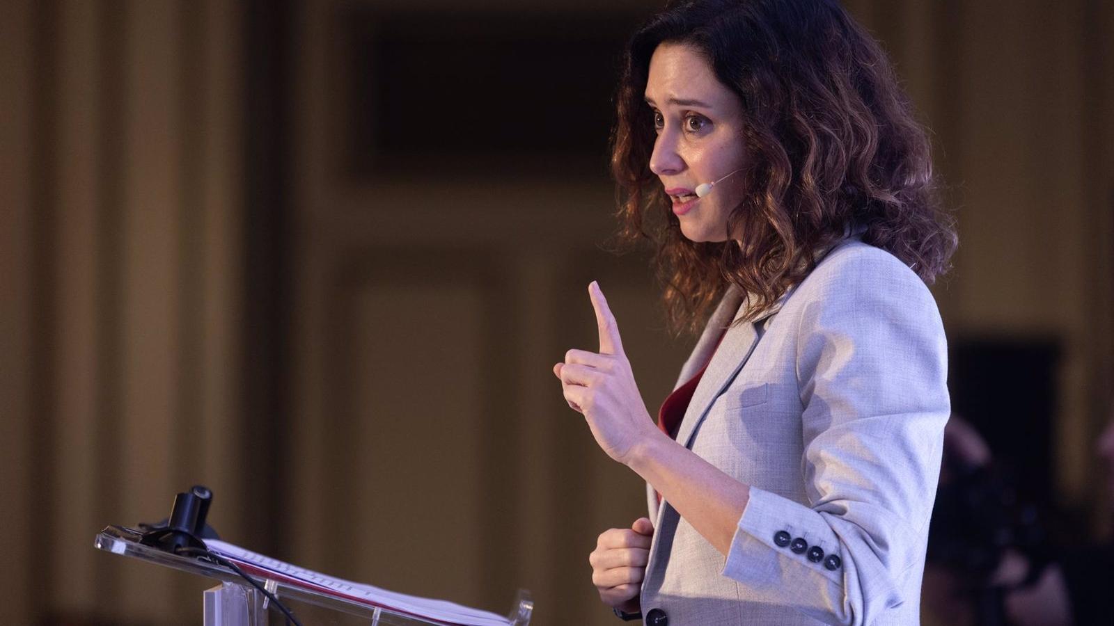 Díaz Ayuso cree que Madrid ha "perdido fuerza" para acoger la sede de la AMLA Díaz Ayuso cree que Madrid ha "perdido fuerza" para acoger la sede de la AMLA