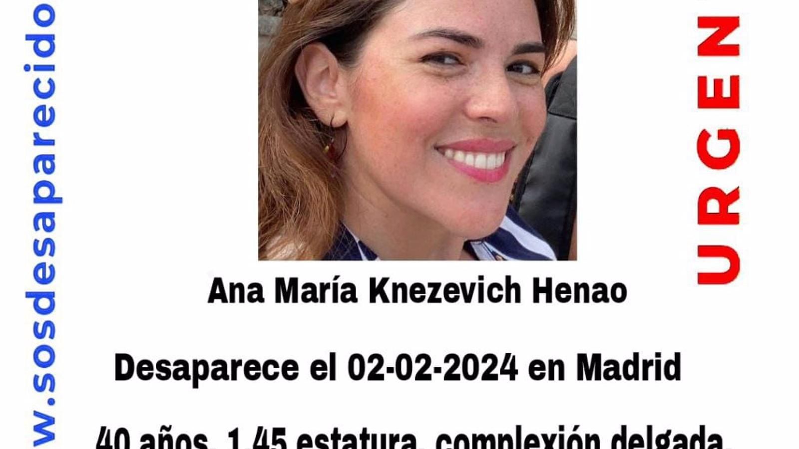 Denuncian la desaparición de una estadounidense de 40 años en Madrid tras un difícil divorcio