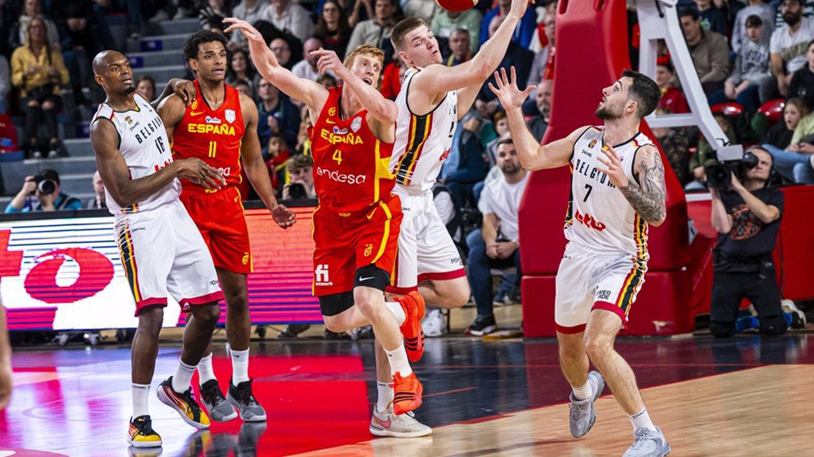 La peor España cae en Bélgica y sigue a cero su camino al Eurobasket