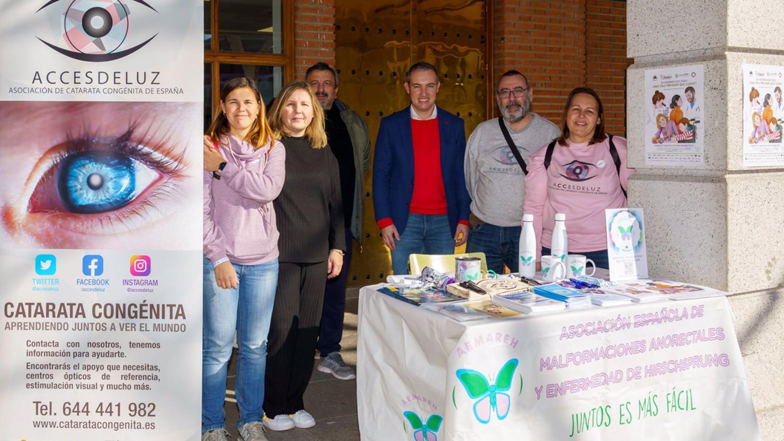 Torrejón se suma al Día Mundial de las Enfermedades Raras e iluminará de verde y morado el Ayuntamiento