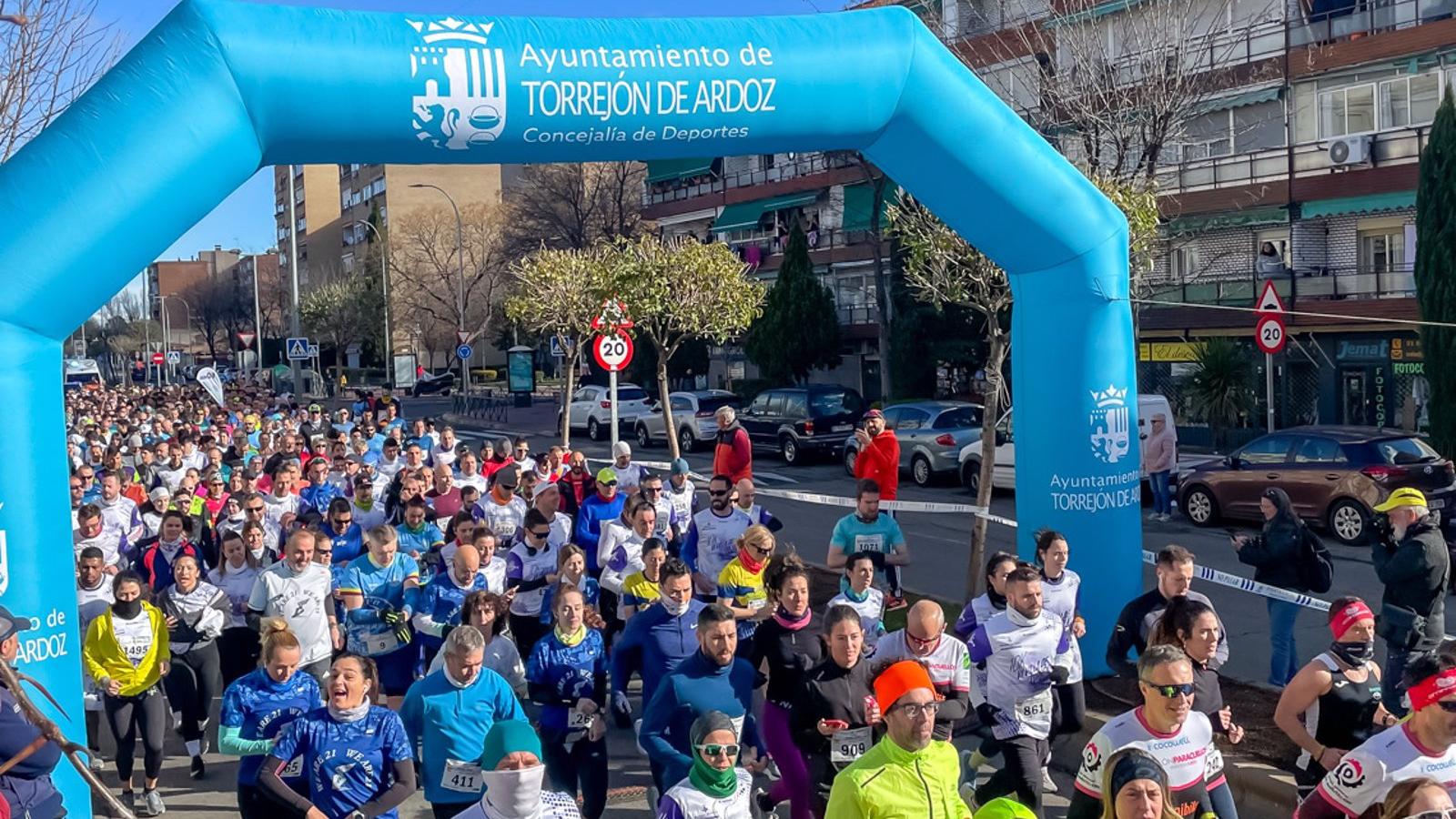 La "10K Villa de Torrejón-Miguel Gómez" reunió a cerca de 1.400 atletas