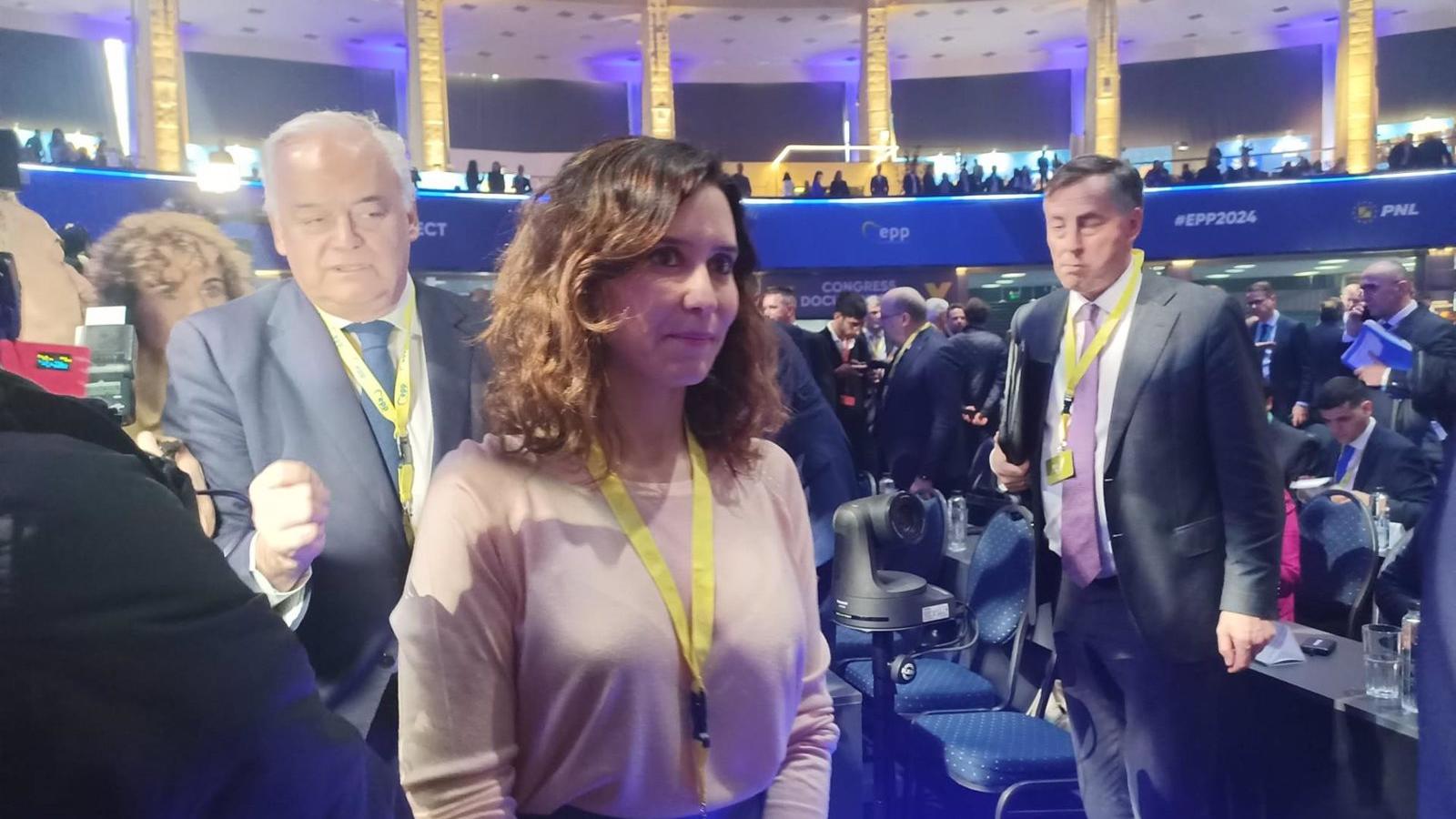 Isabel Díaz Ayuso defiende los valores de la libertad y la vida en Congreso del PPE