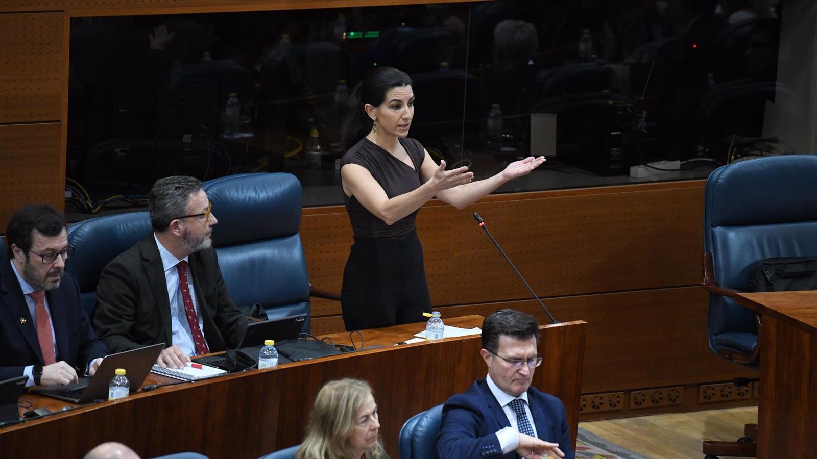 Monasterio pide a Ayuso que "deje de intervenir" en el Consejo de Transparencia y la Cámara de Cuentas