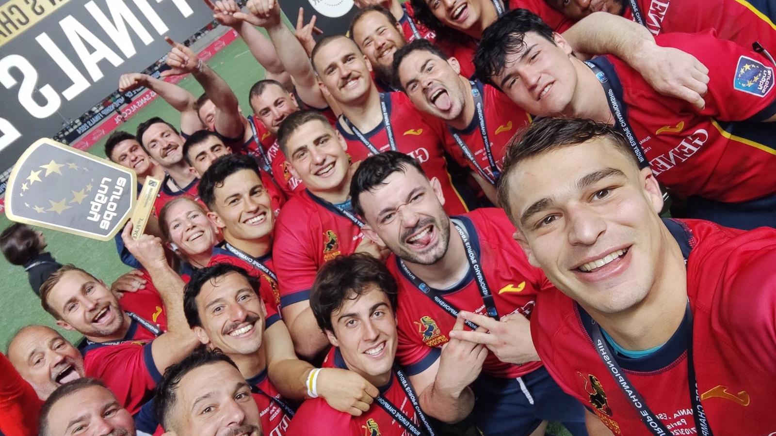 Rugby.- España se cuelga el bronce europeo de rugby con su primer triunfo en Rumanía