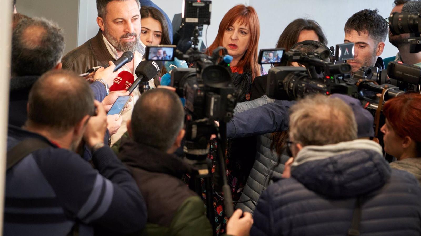 Abascal dice que Vox se presenta a las tres próximas citas electorales "defendiendo el mismo discurso en toda España"