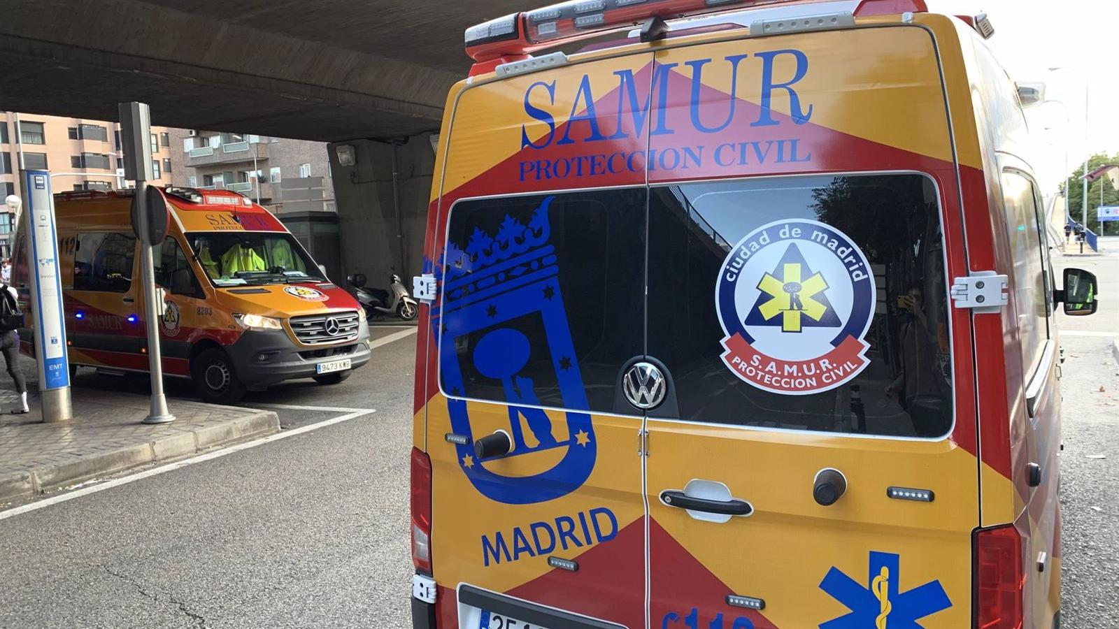 Un accidente entre un turismo y un VTC obliga a cortar la calzada exterior de la M-30 en Puente de Vallecas