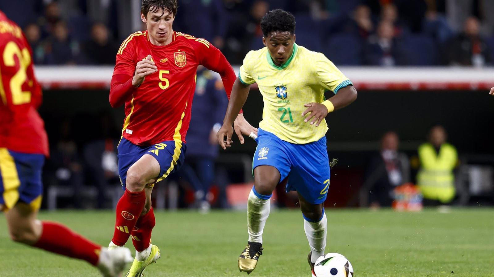 Le Normand: &quot;Con el partido que hemos hecho, puedo entender que Brasil haya celebrado empatar&quot;