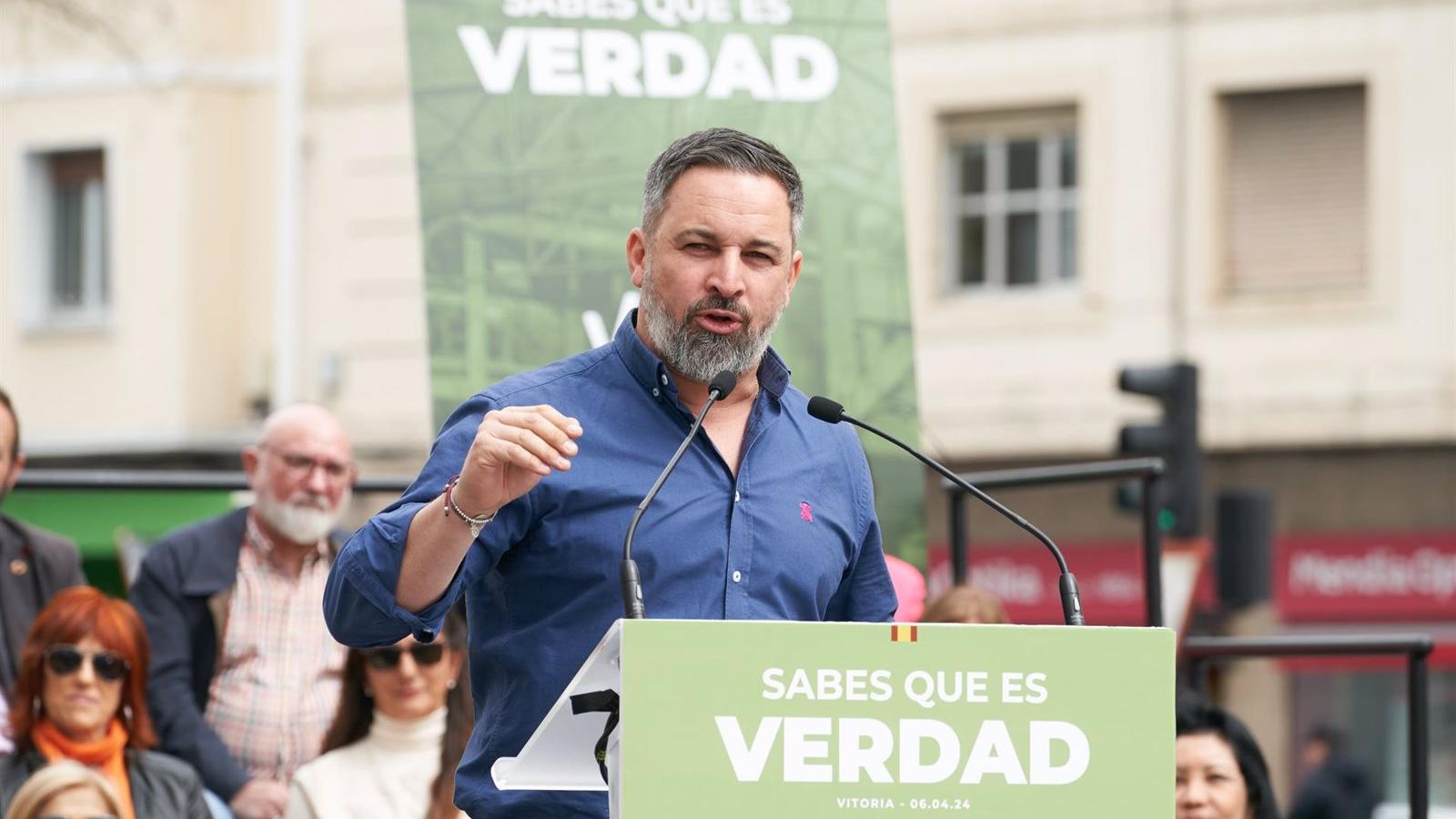 Abascal advierte de que un &quot;gobierno de concentración de abertzales&quot; supondrá &quot;el desafío a España&quot;