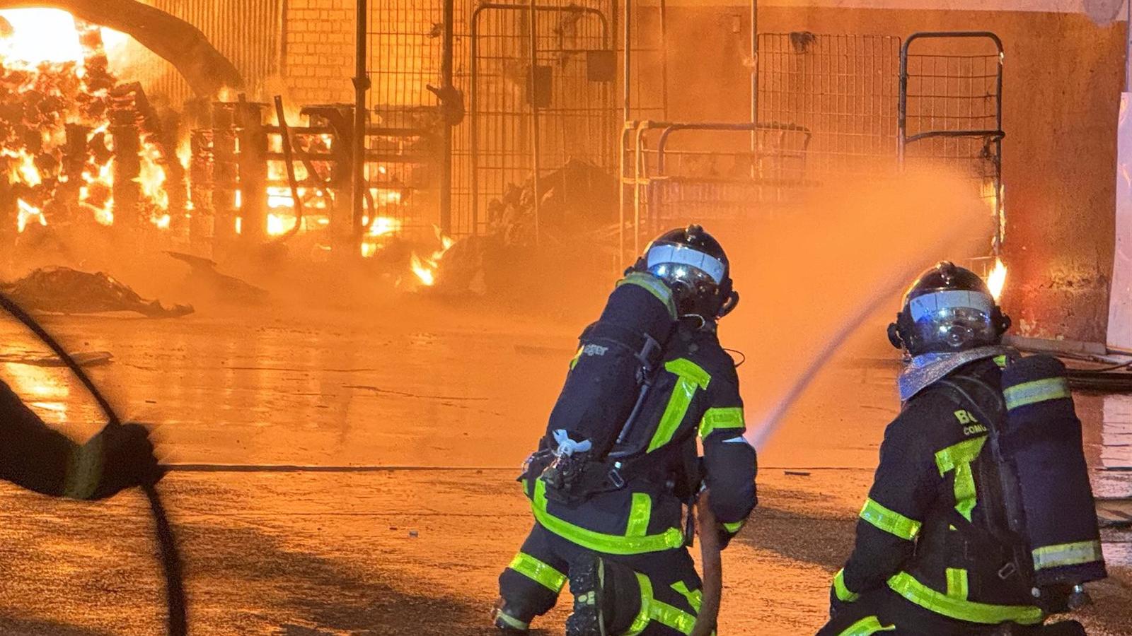 Récord histórico en 2023 de intervenciones de los Bomberos en la Comunidad de Madrid