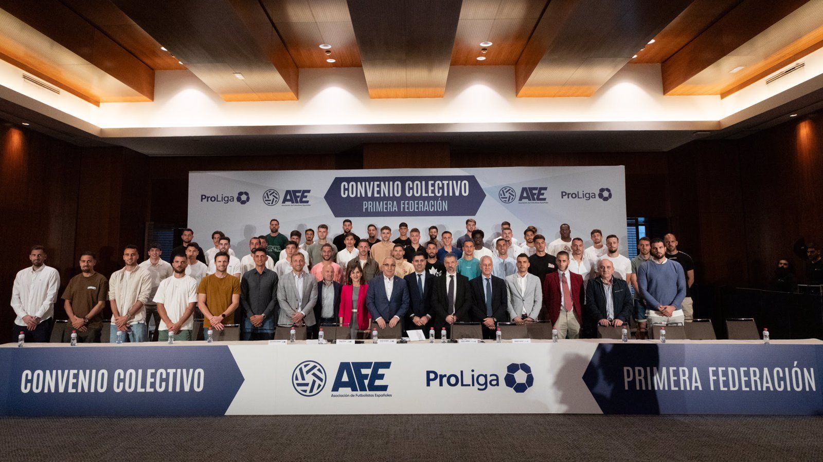  AFE y ProLiga firman el primer convenio colectivo para Primera Federación