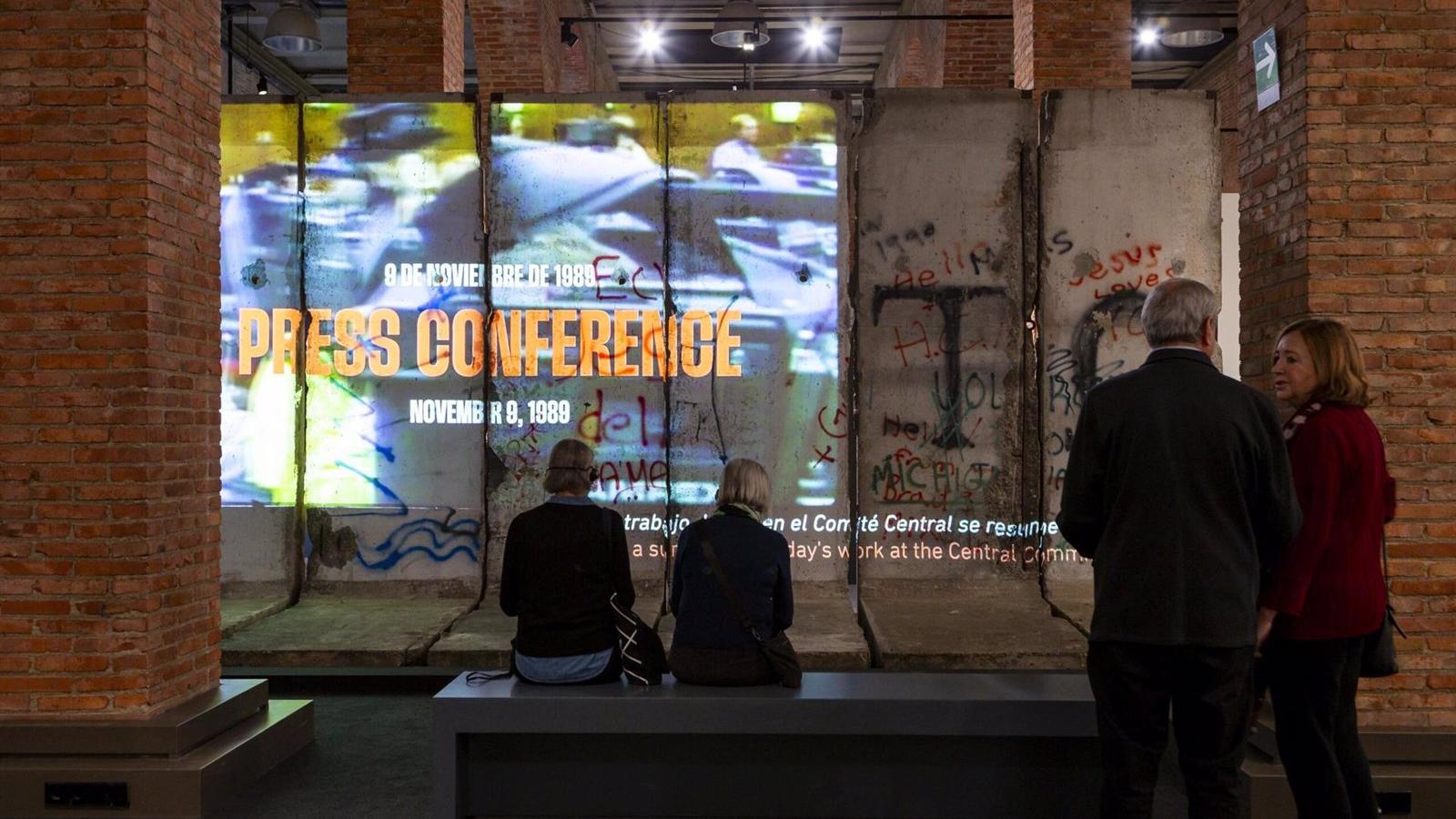 Más de 100.000 visitantes a la exposición 'El Muro de Berlín. Un mundo dividido', abierta hasta septiembre