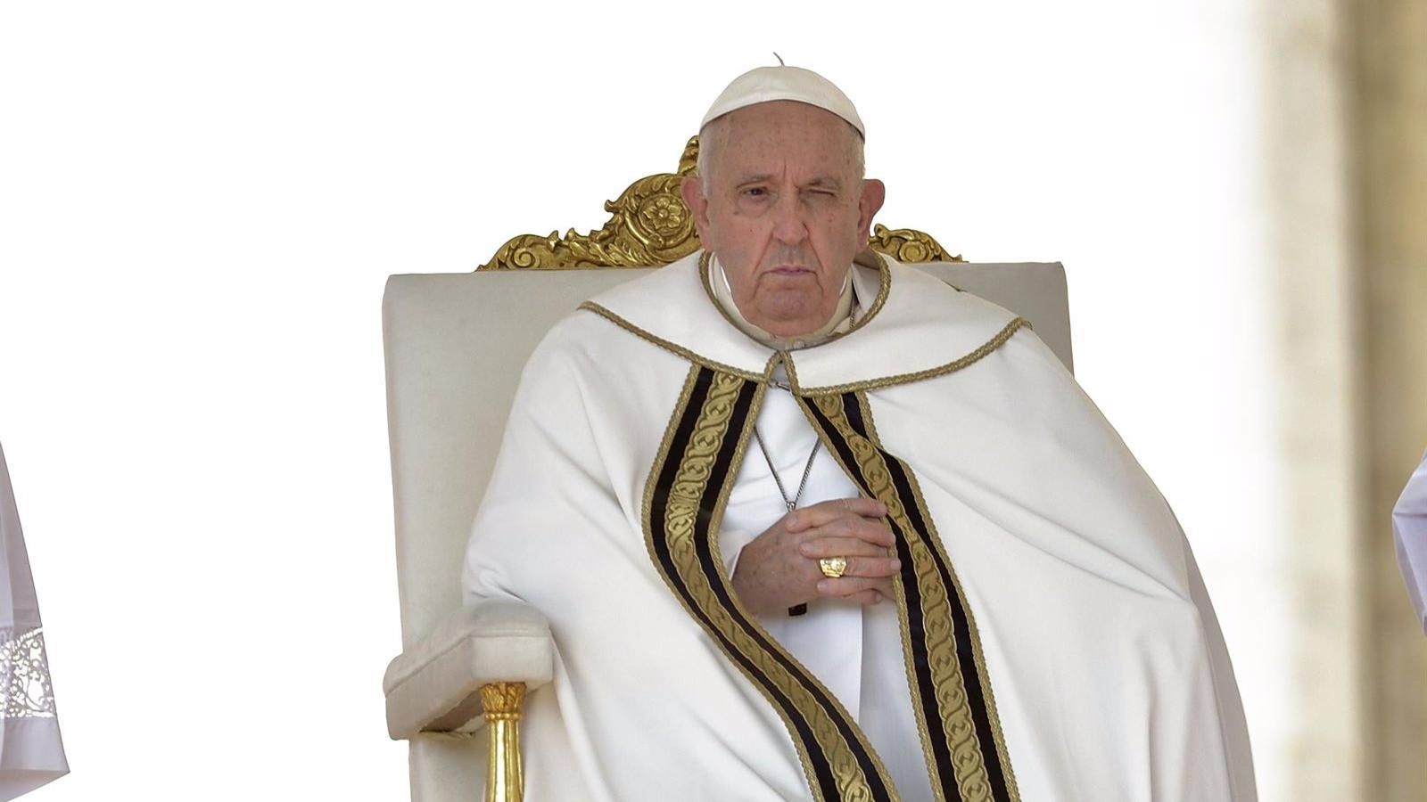El Papa denuncia las 