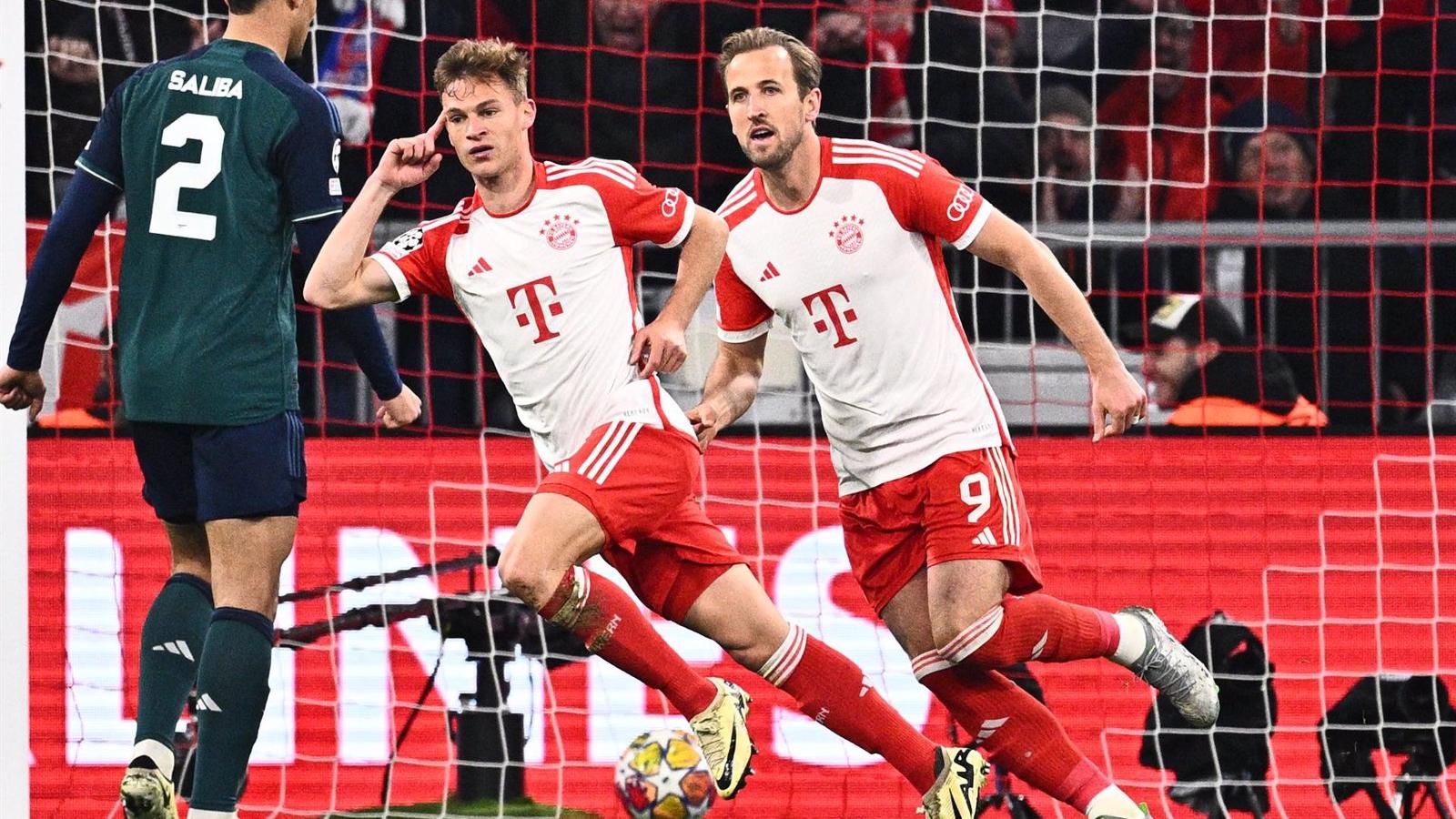 Bayern Múnich avanza a las semifinales de la Champions