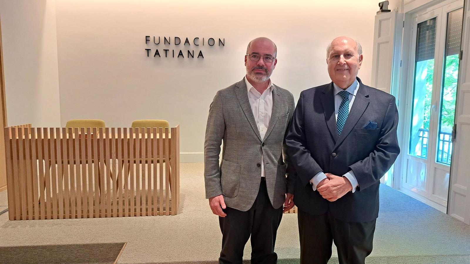 El delegado del Gobierno se reúne con la Fundación Tatiana de apoyo a la investigación científica