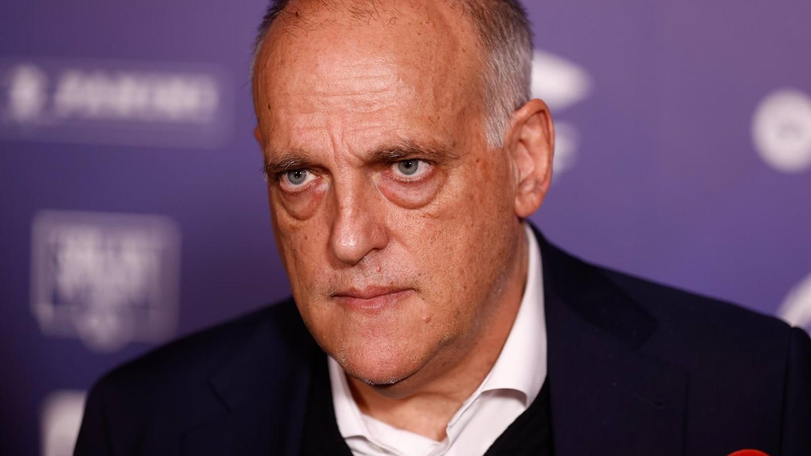 La preocupación de Javier Tebas ante la situación de la RFEF