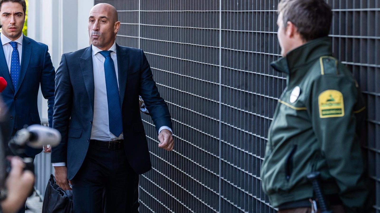 Luis Rubiales niega ante la juez irregularidades en su gestión como presidente de la RFEF