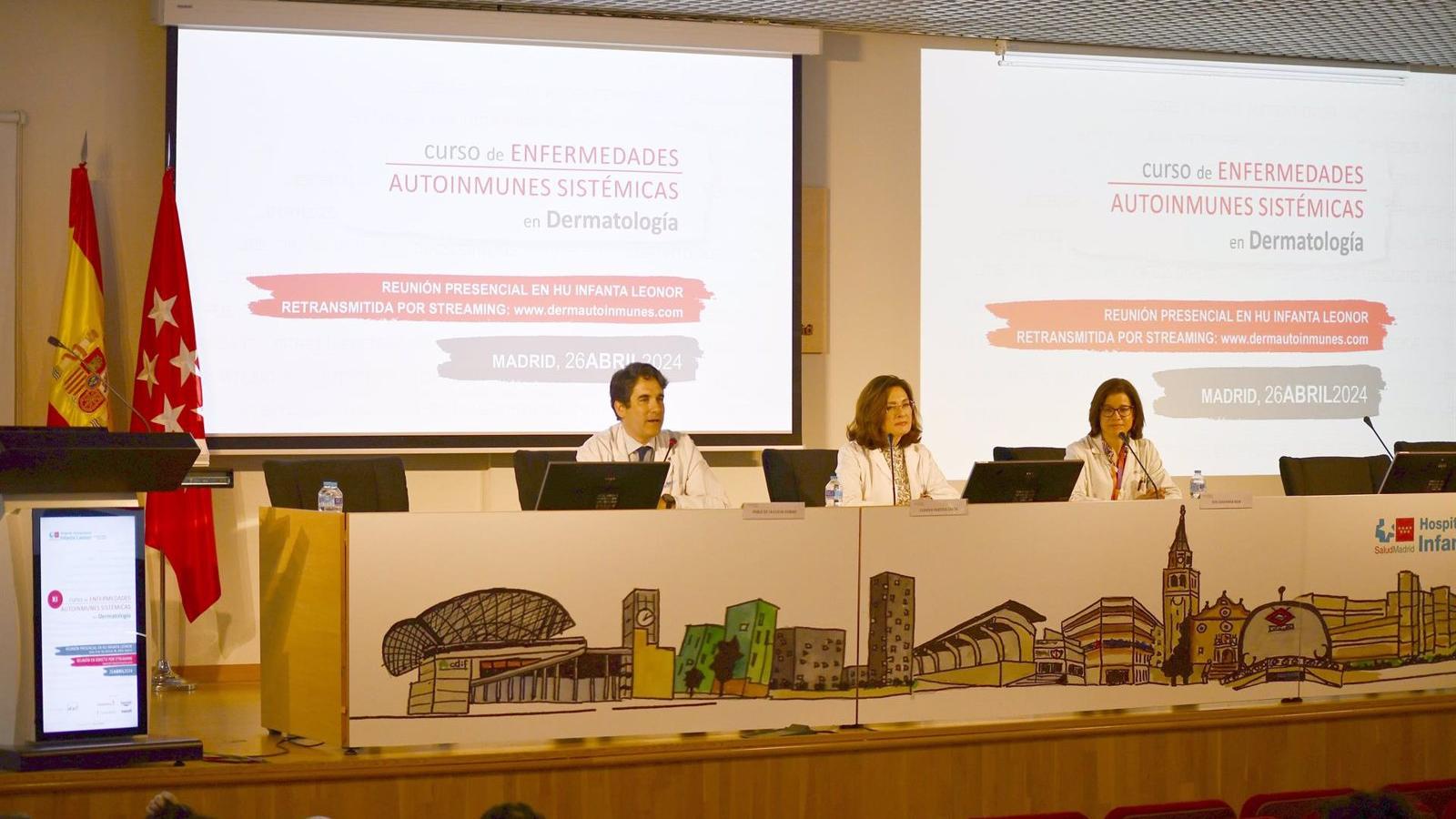 El Infanta Leonor organiza el 'XI Curso de Enfermedades Autoinmunes Sistémicas en Dermatología'