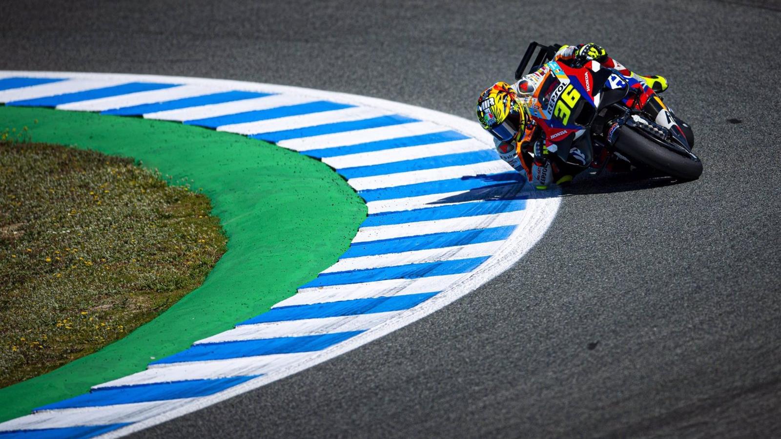 Joan Mir destaca el progreso de su Honda en las pruebas de Jerez