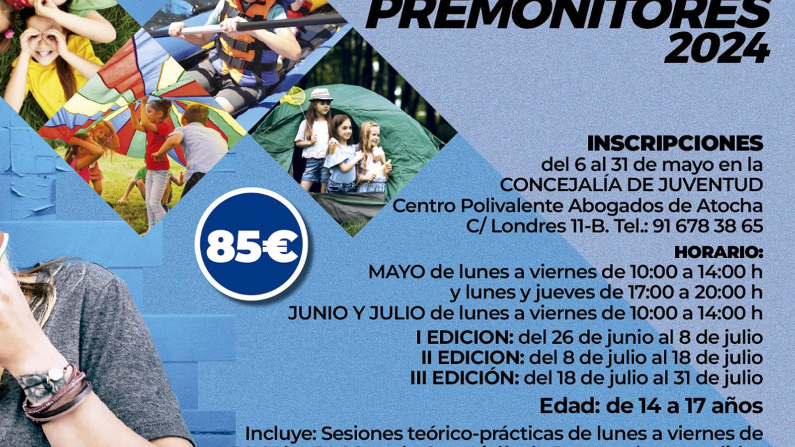 Los jóvenes de Torrejón de entre 14 y 17 años pueden inscribirse en el curso municipal de premonitores de ocio y tiempo libre