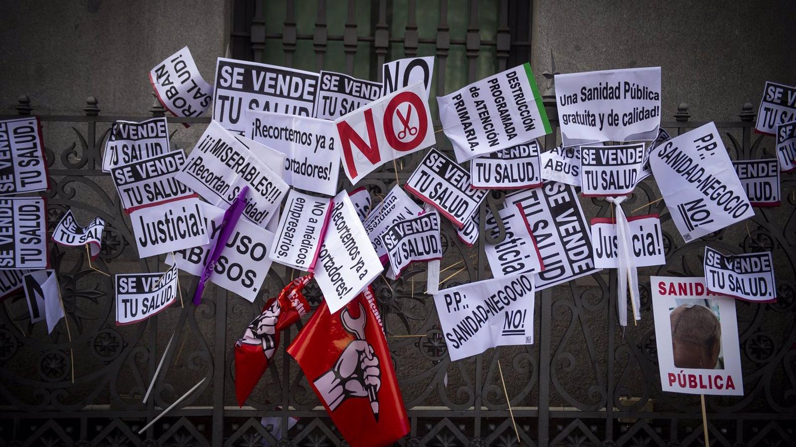 Rostros de la cultura se unen a la defensa de la Sanidad Pública en Madrid