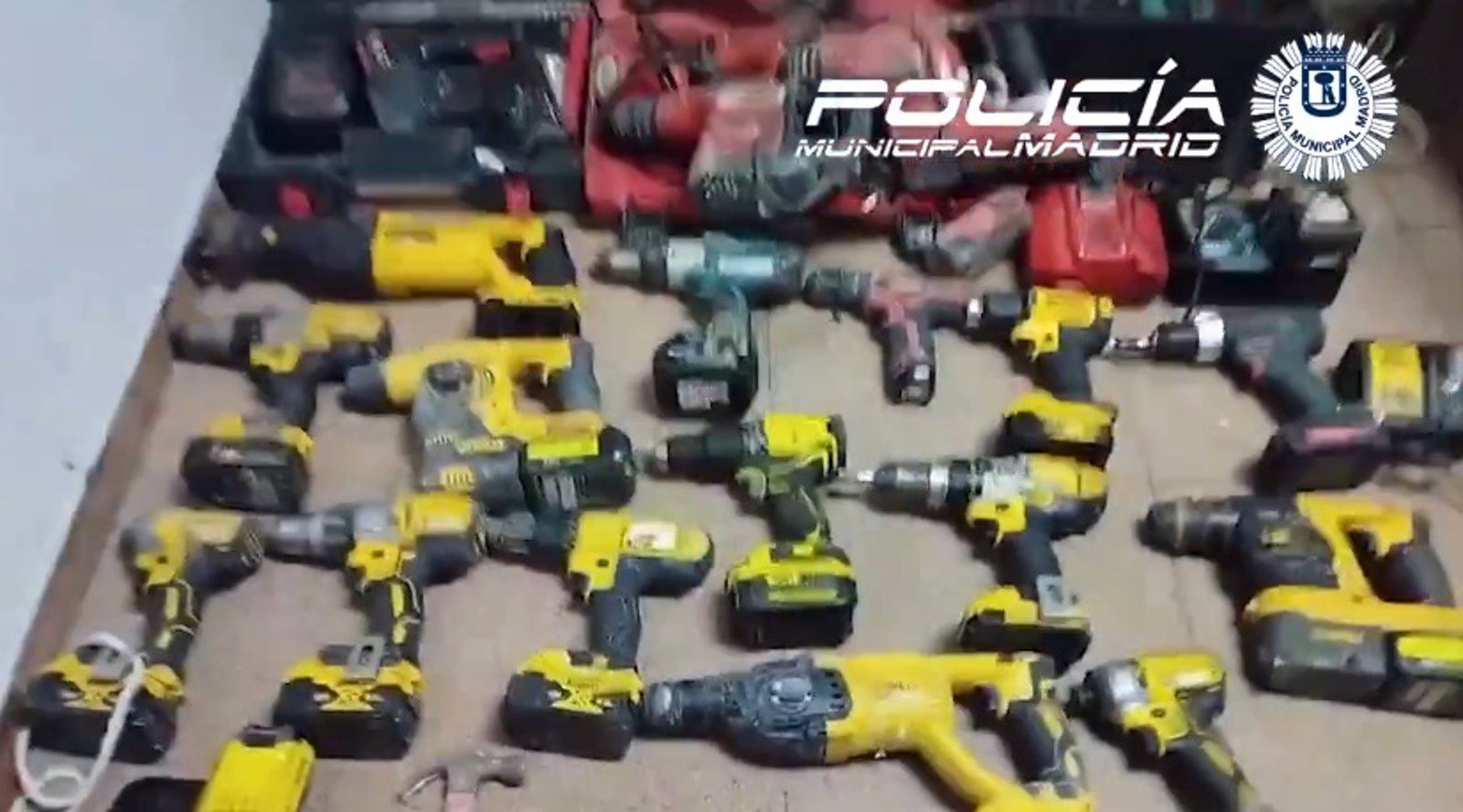 Detenida una mujer en Puente de Vallecas por comprar maquinaria de construcción de procedencia ilegal