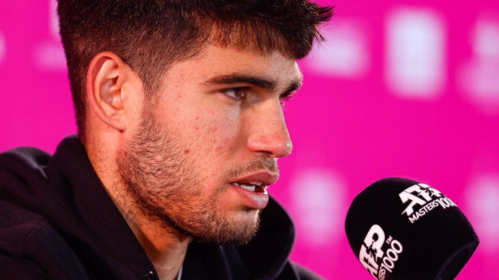 Alcaraz asegura estar "al 100%" para Roland Garros tras superar lesión