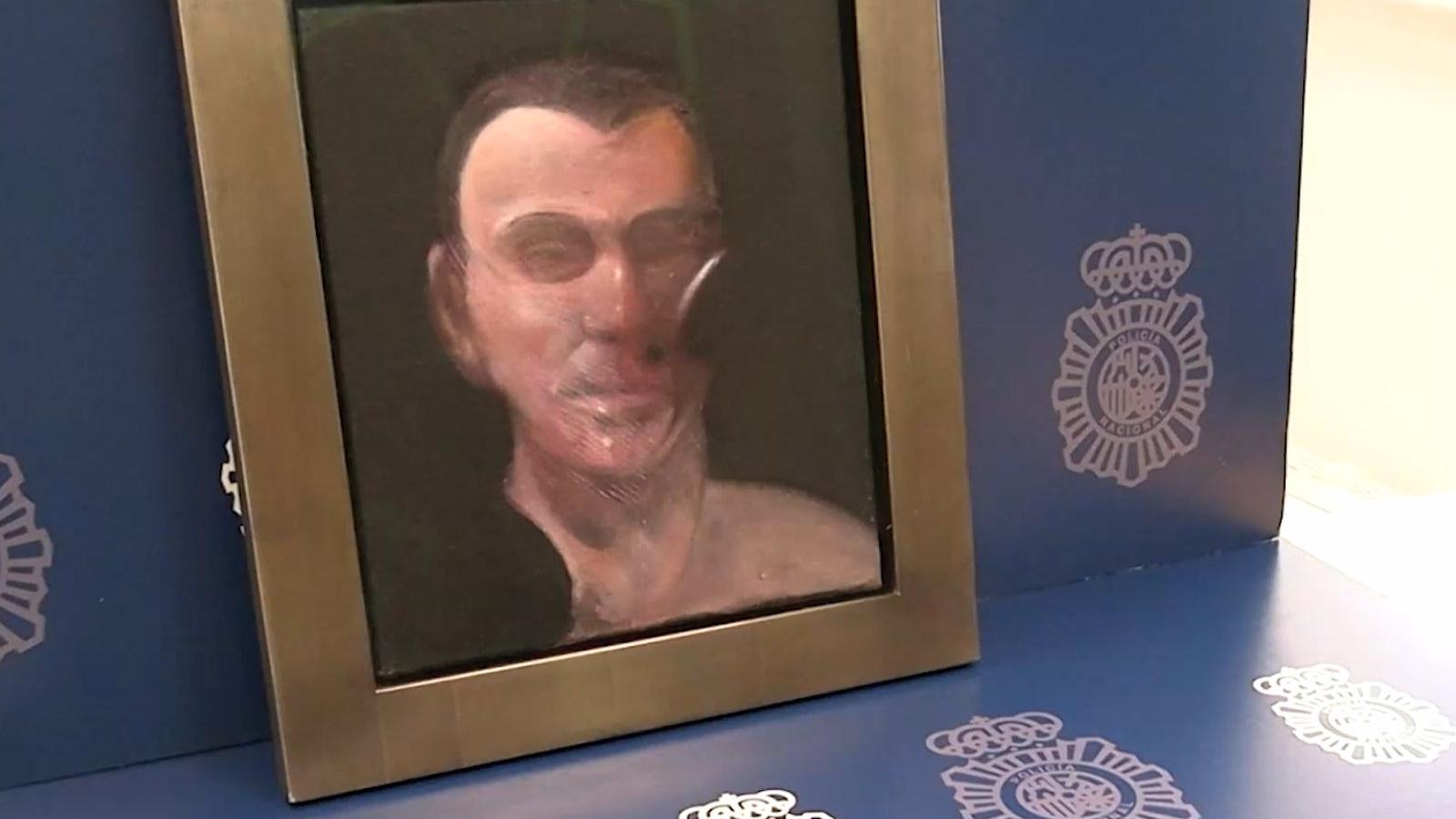 Recuperado en Madrid un cuadro de Francis Bacon valorado en cinco millones de euros