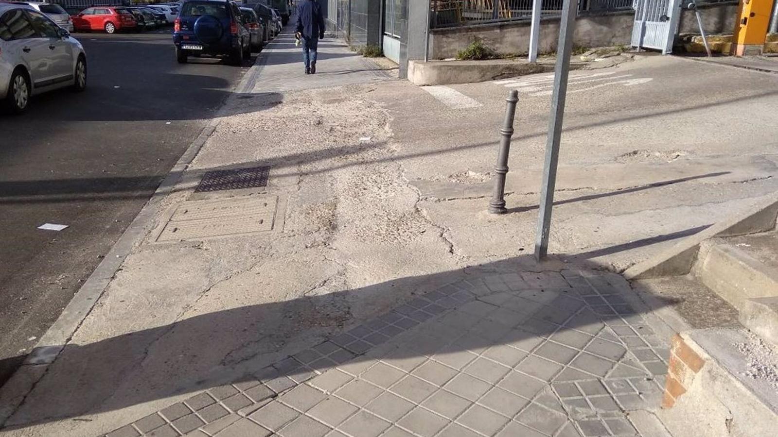 Madrid mejorará aceras y accesibilidad en el polígono Herrera Oria