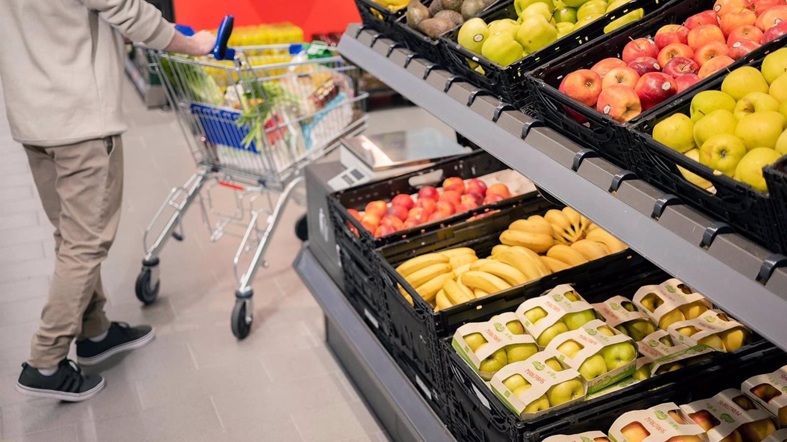 El gasto en productos frescos representa casi la mitad de la cesta de la compra en Madrid