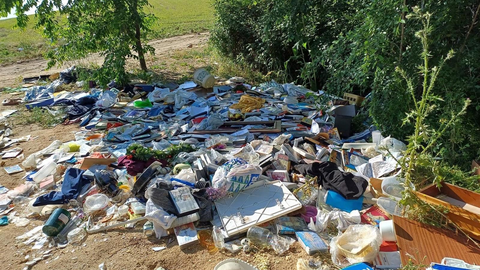 Denuncian vertido ilegal en el Arroyo Quiñones de San Sebastián de los Reyes